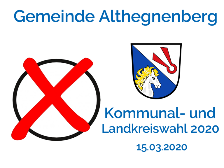 Kommunalwahl Althegnenberg 2020