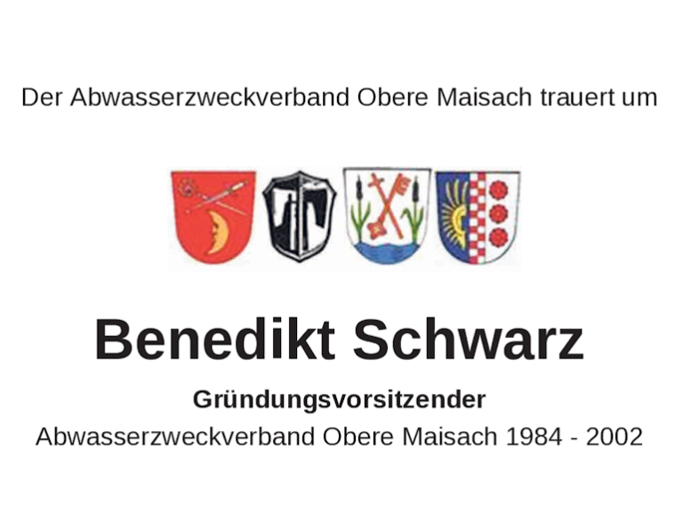 Traueranzeige AZV Schwarz Benedikt