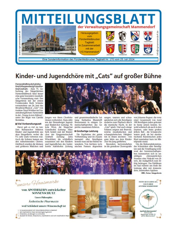 Mitteilungsblatt Juli 2024
